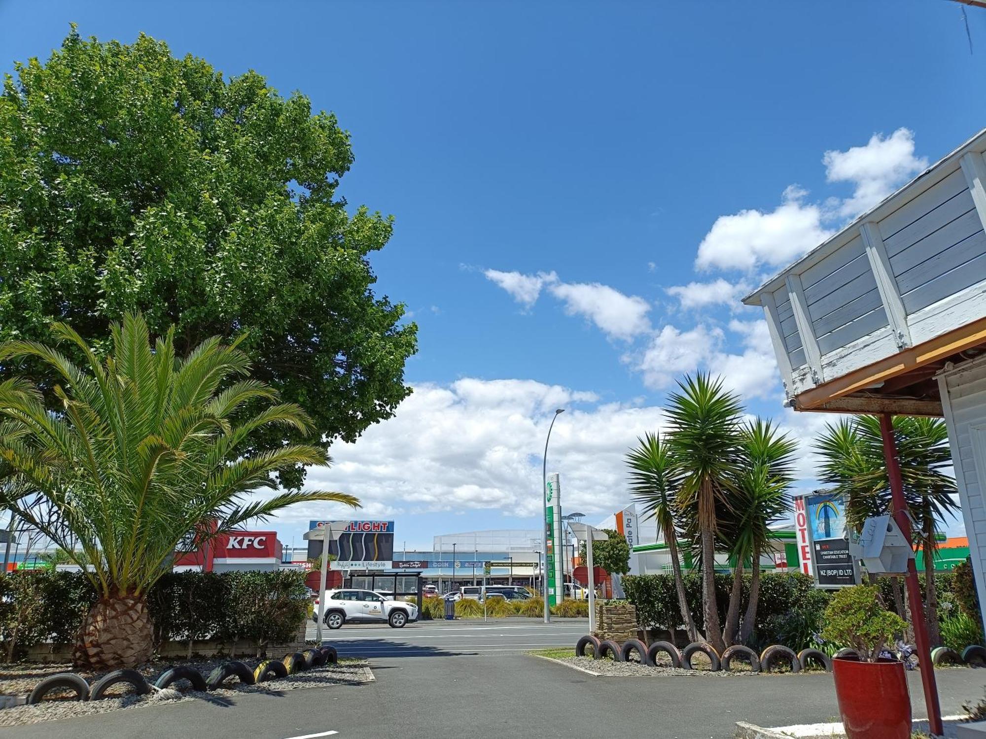 Rainbow Motel & Guest House Tauranga Exterior foto